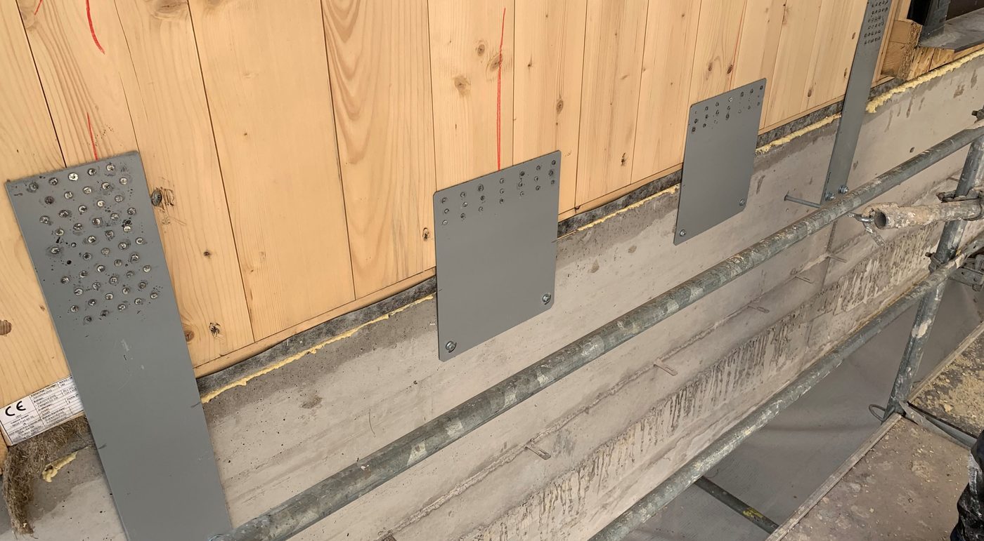 Le pareti in legno massiccio