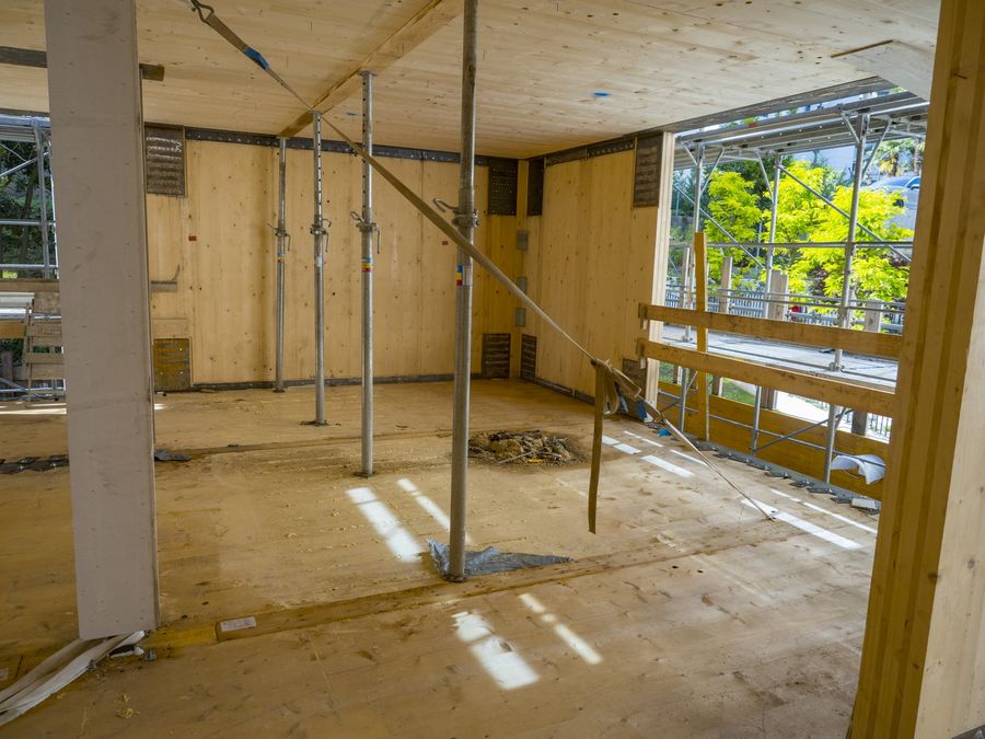 Sichtbare Holzdecken