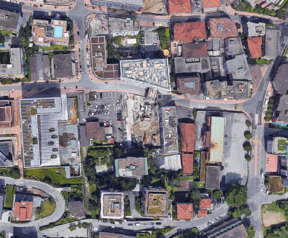 Paradiso (Lugano), vista aerea